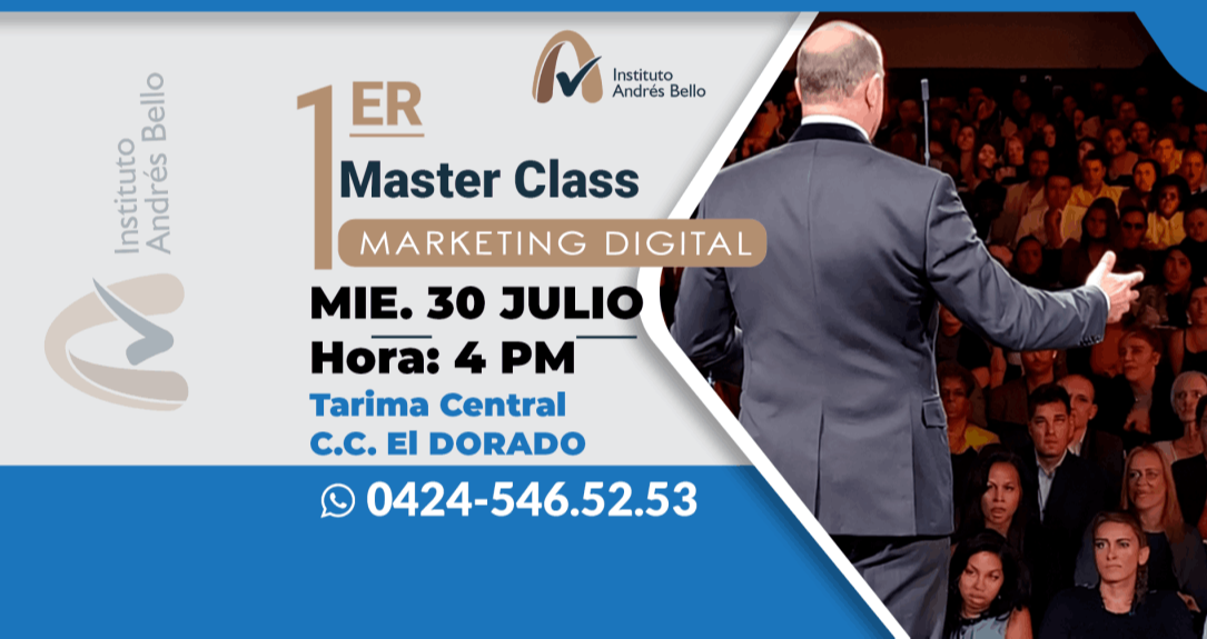 1er Master Class Marketing Digital