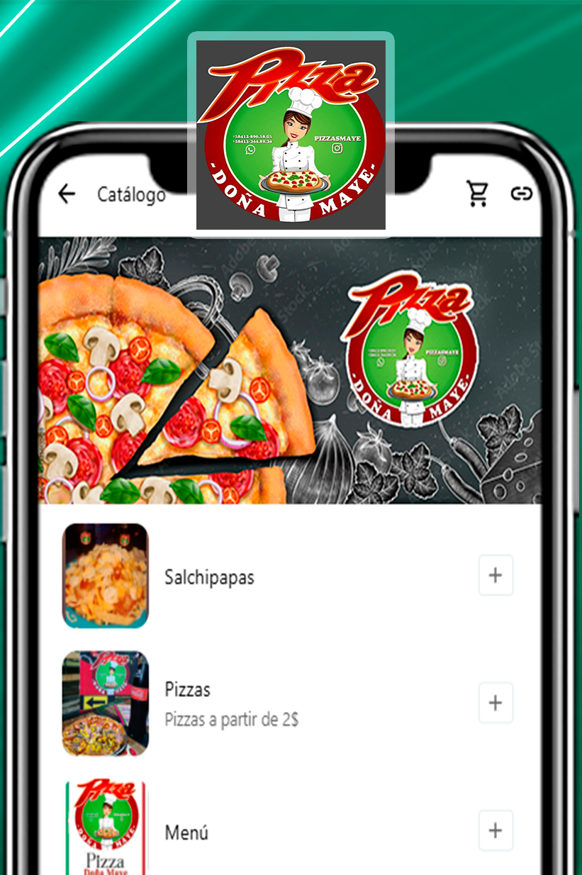 Catálogo Whatsapp - Pizzeria Doña Maye - Ciudad Tavacare