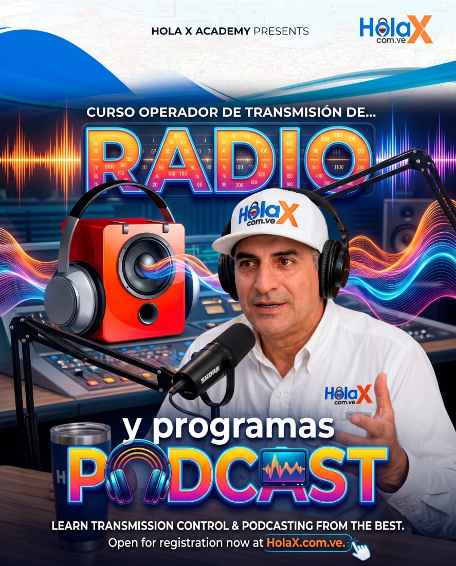 Operador de Radio y Podcast